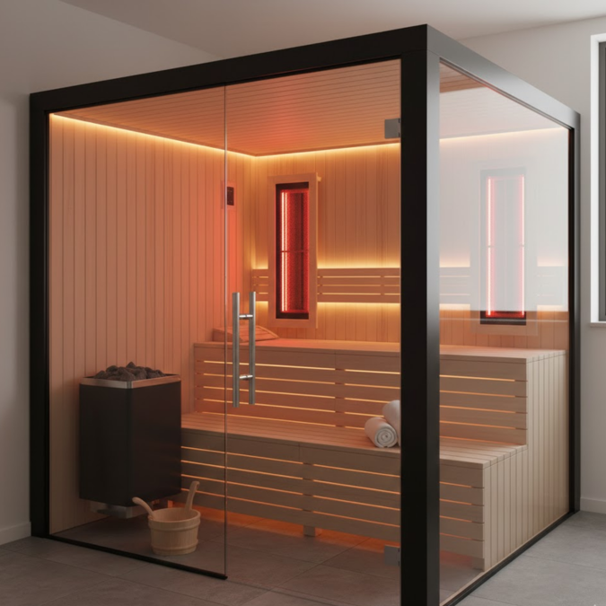 Combi Sauna ➝